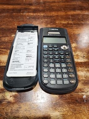Texas Instruments TI-36X Pro Scientific Calculator - Black